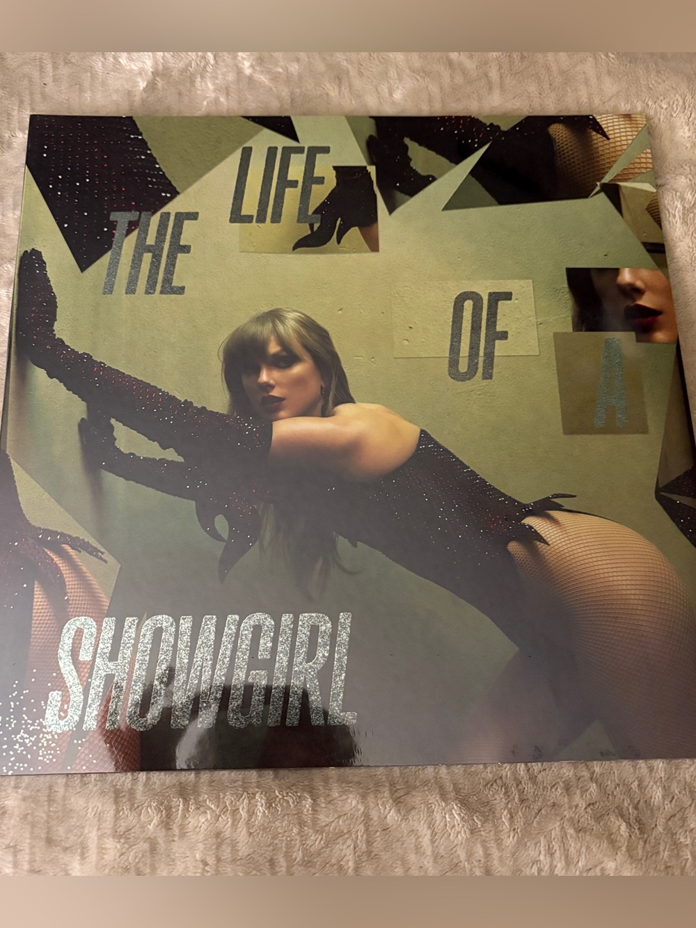 Taylor Swift "The Life of a Showgirl" Vinyl Shiny Bug Onyx Edition Brand New